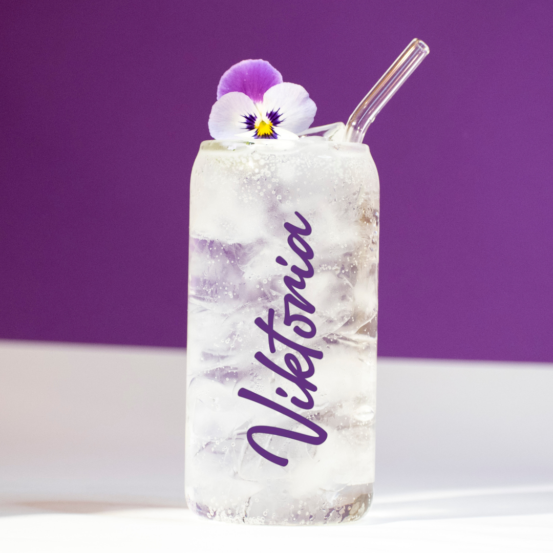 Персонализирана чаша с бамбуков капак и сламка | 500 мл